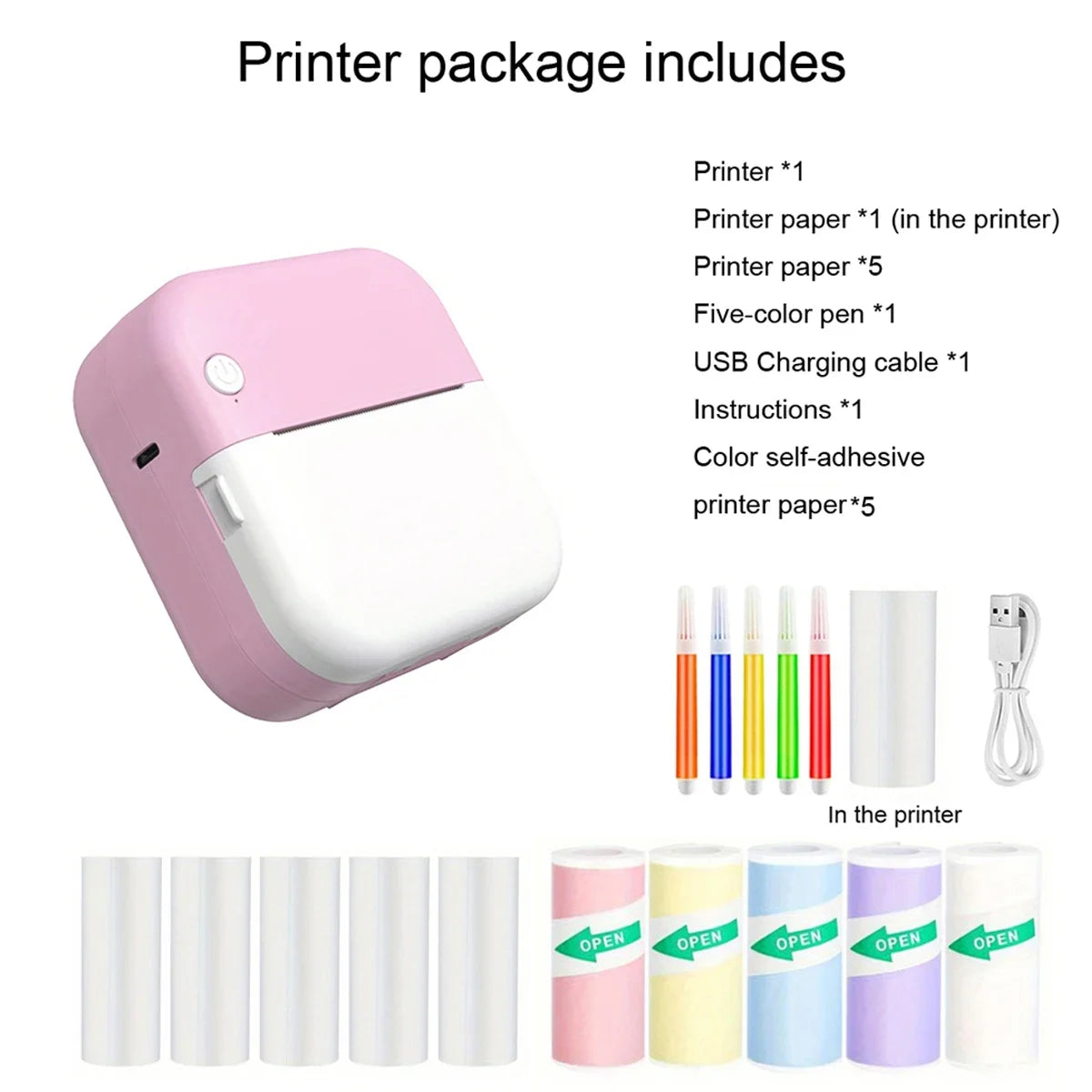 PrintPal: Portable Mini Sticker Printer