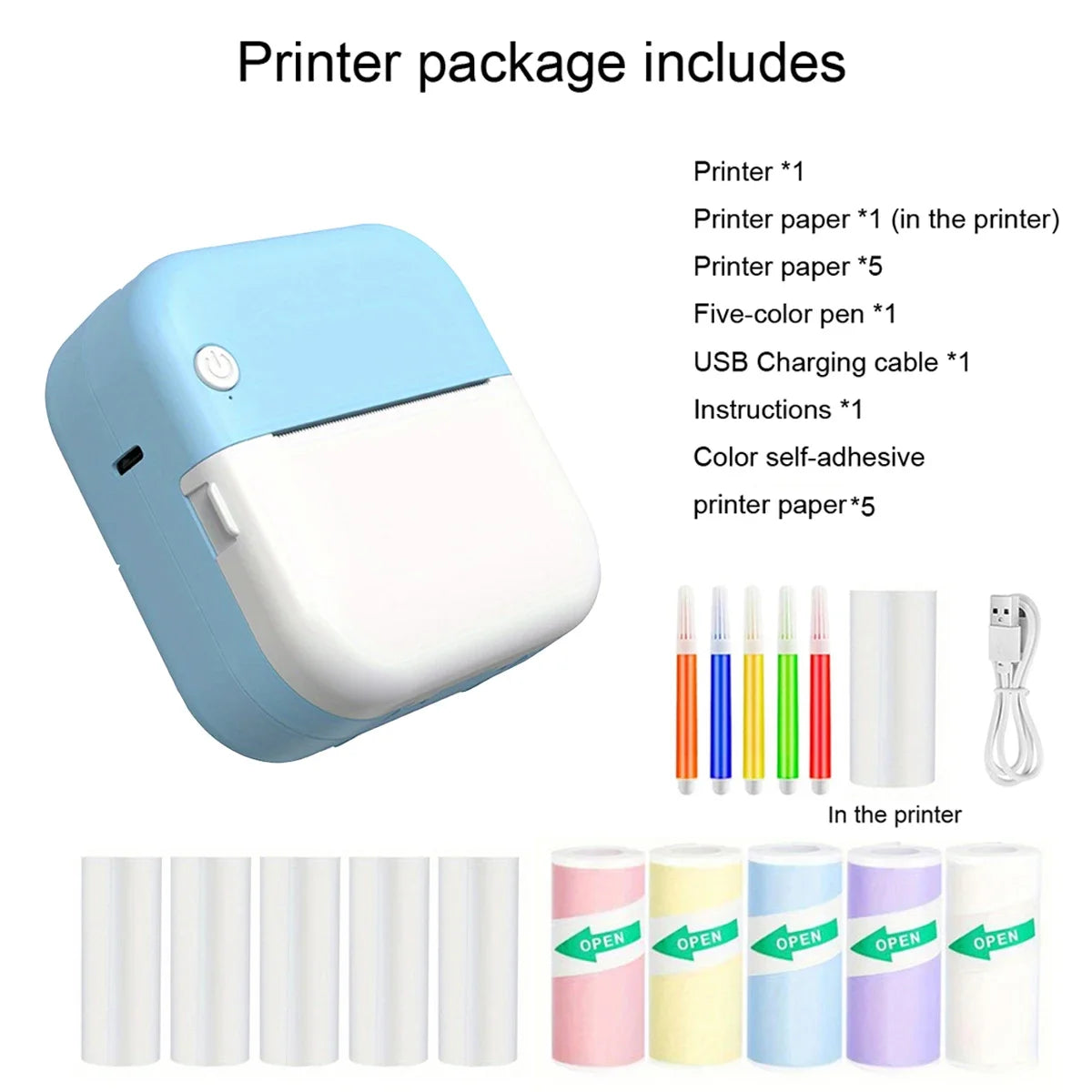 PrintPal: Portable Mini Sticker Printer