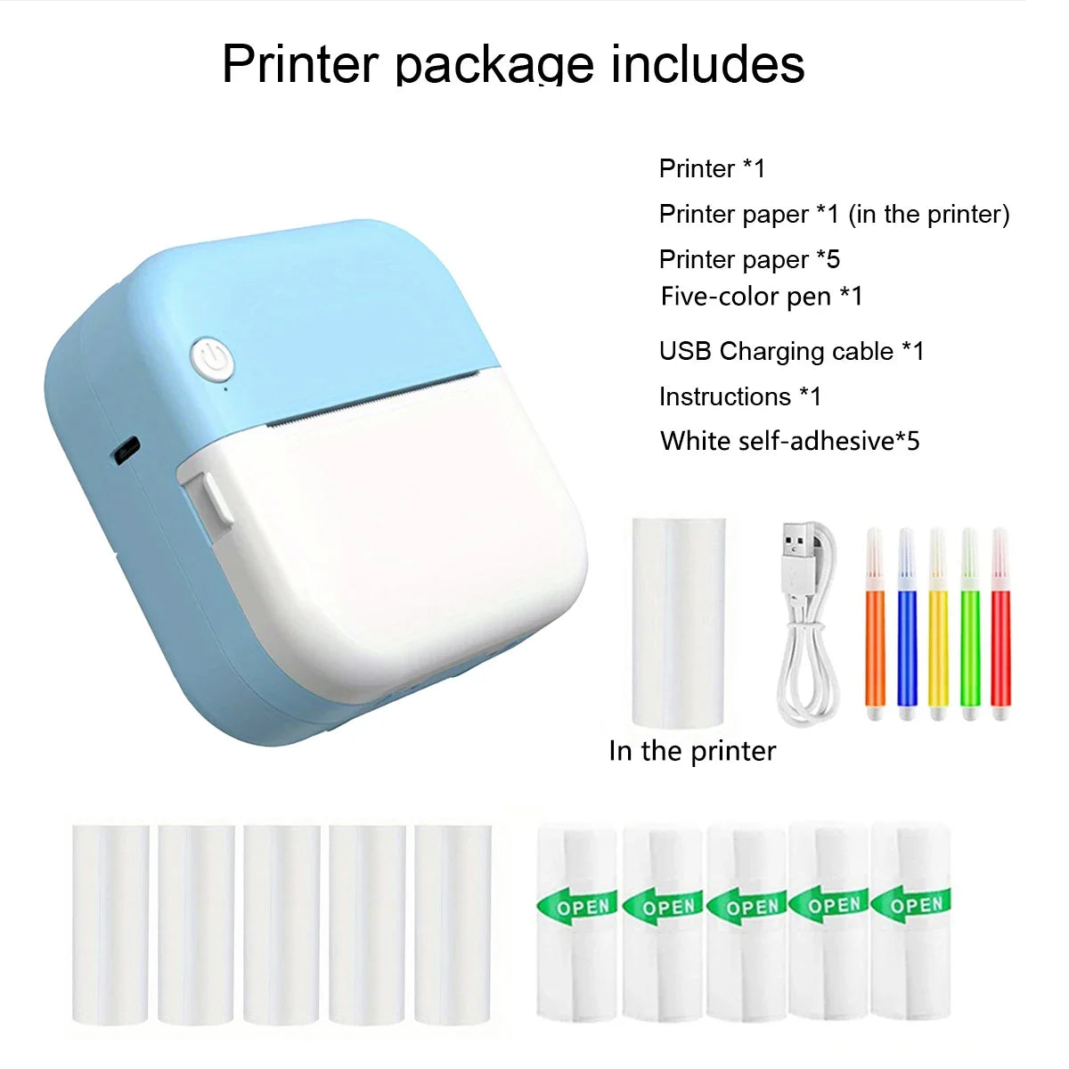 PrintPal: Portable Mini Sticker Printer