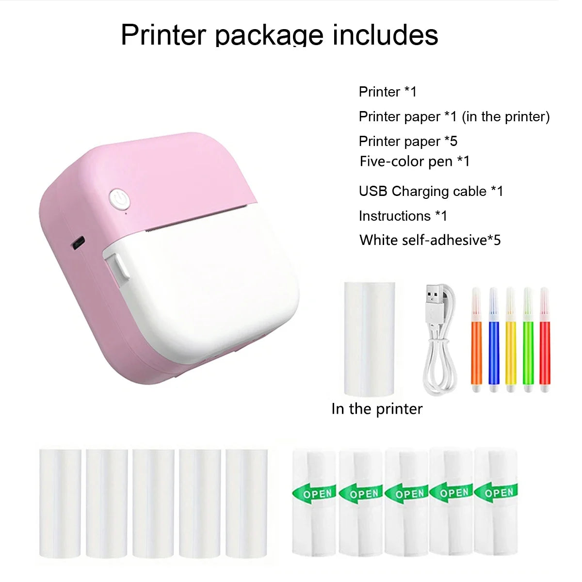 PrintPal: Portable Mini Sticker Printer