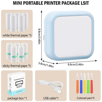 PrintPal: Portable Mini Sticker Printer