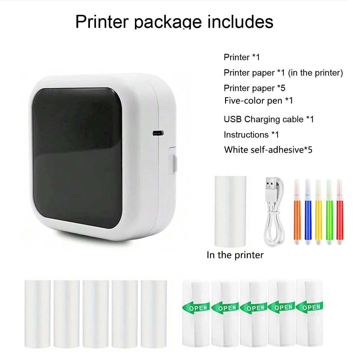 PrintPal: Portable Mini Sticker Printer